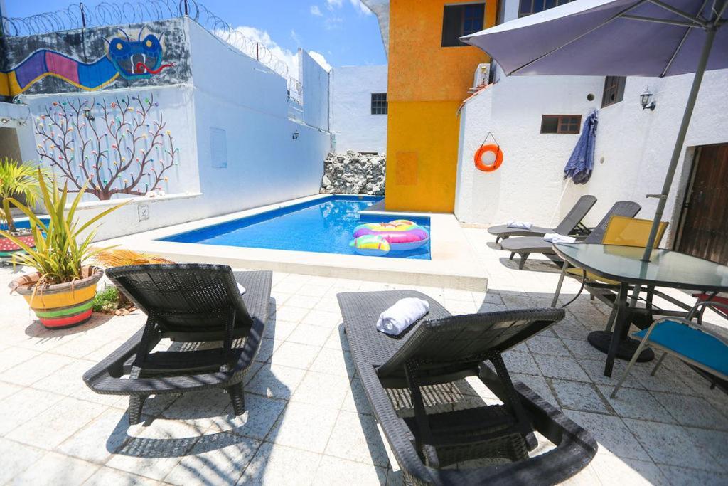 Ikaro Suites Colonial Cancún Extérieur photo